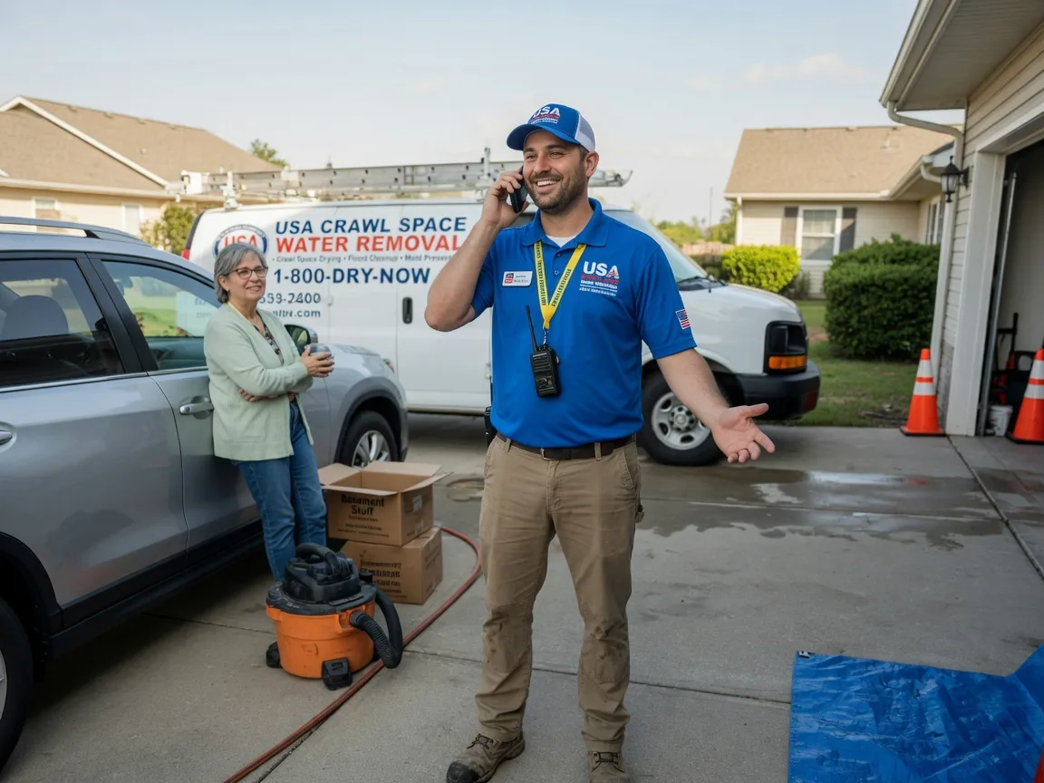 Crawl Space Water Removal Pigeon Forge, TN FAQs